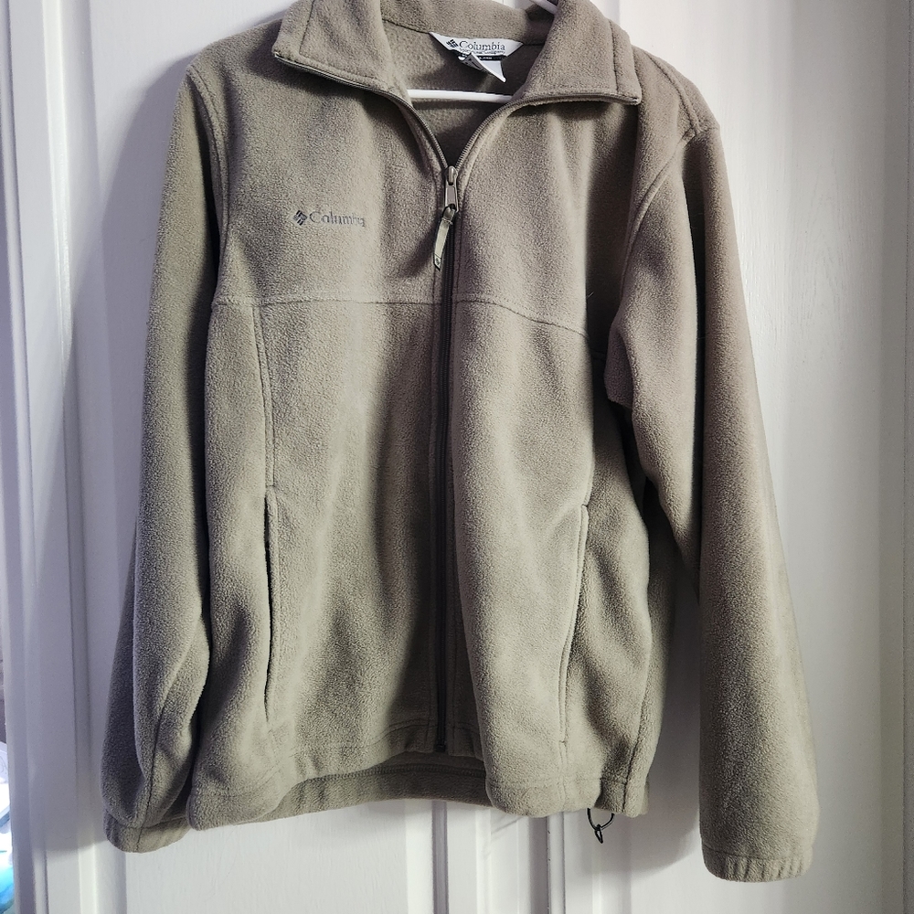 COLOMBIA zip up fleece jacket